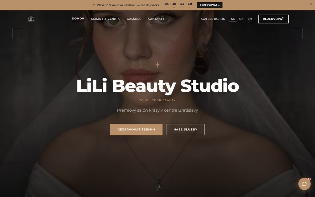 LiLi Beauty Studio — Братислава, Словаччина